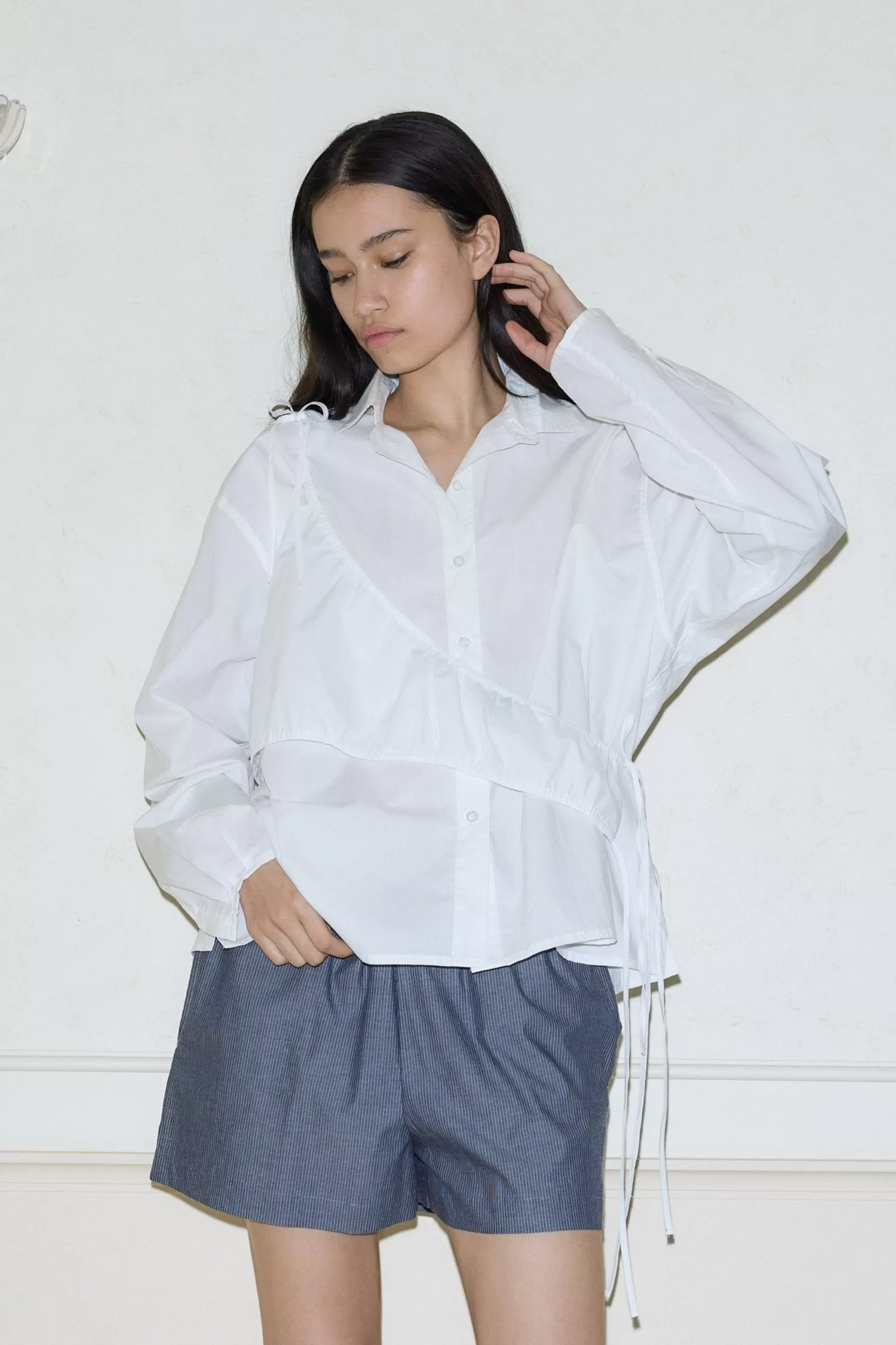 Tops-Deiji Studios Day Shirt White