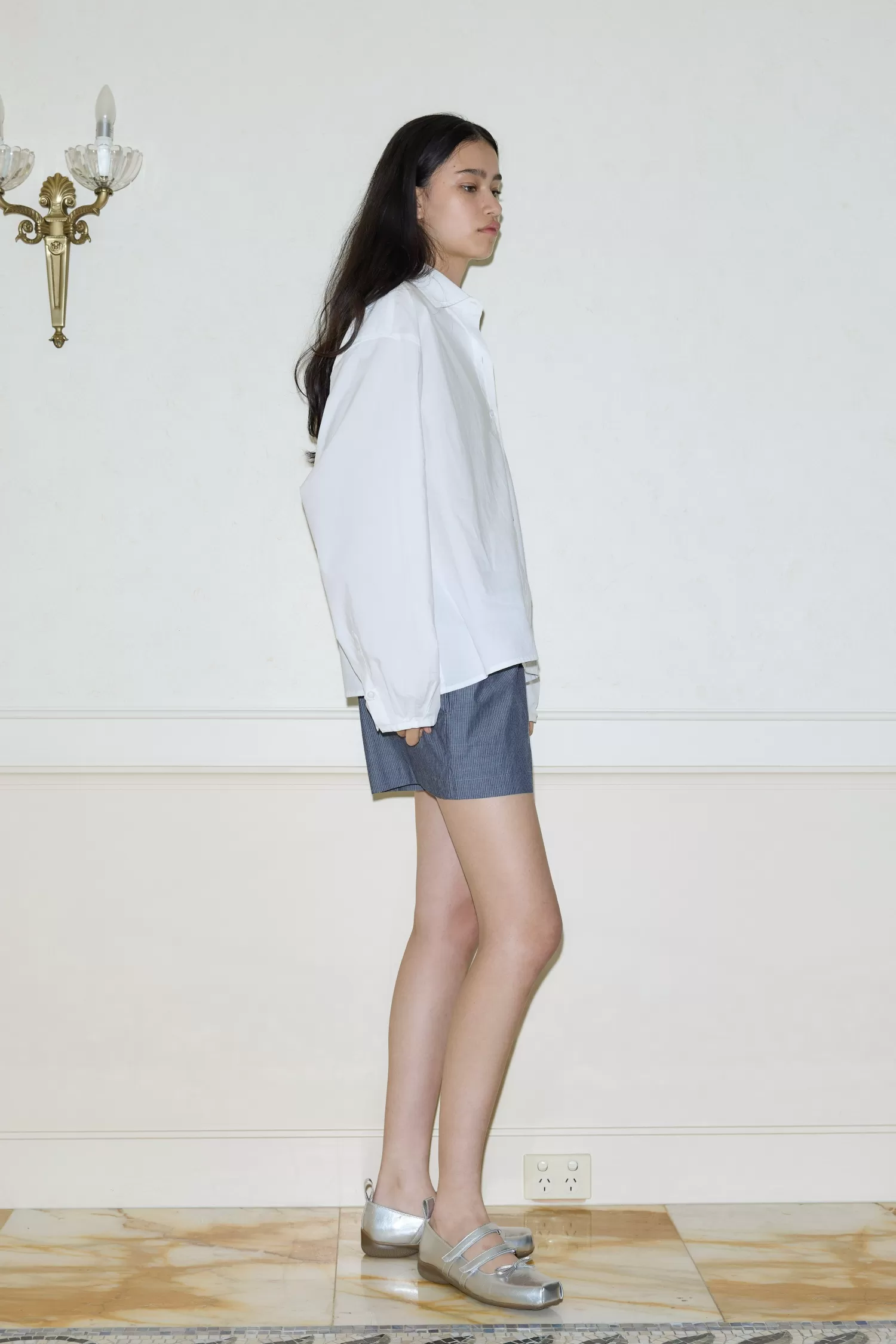 Tops-Deiji Studios Day Shirt White