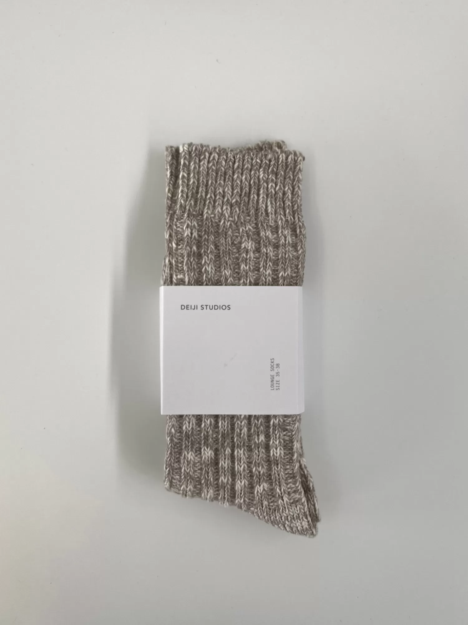 Accessories-Deiji Studios the woven sock fog